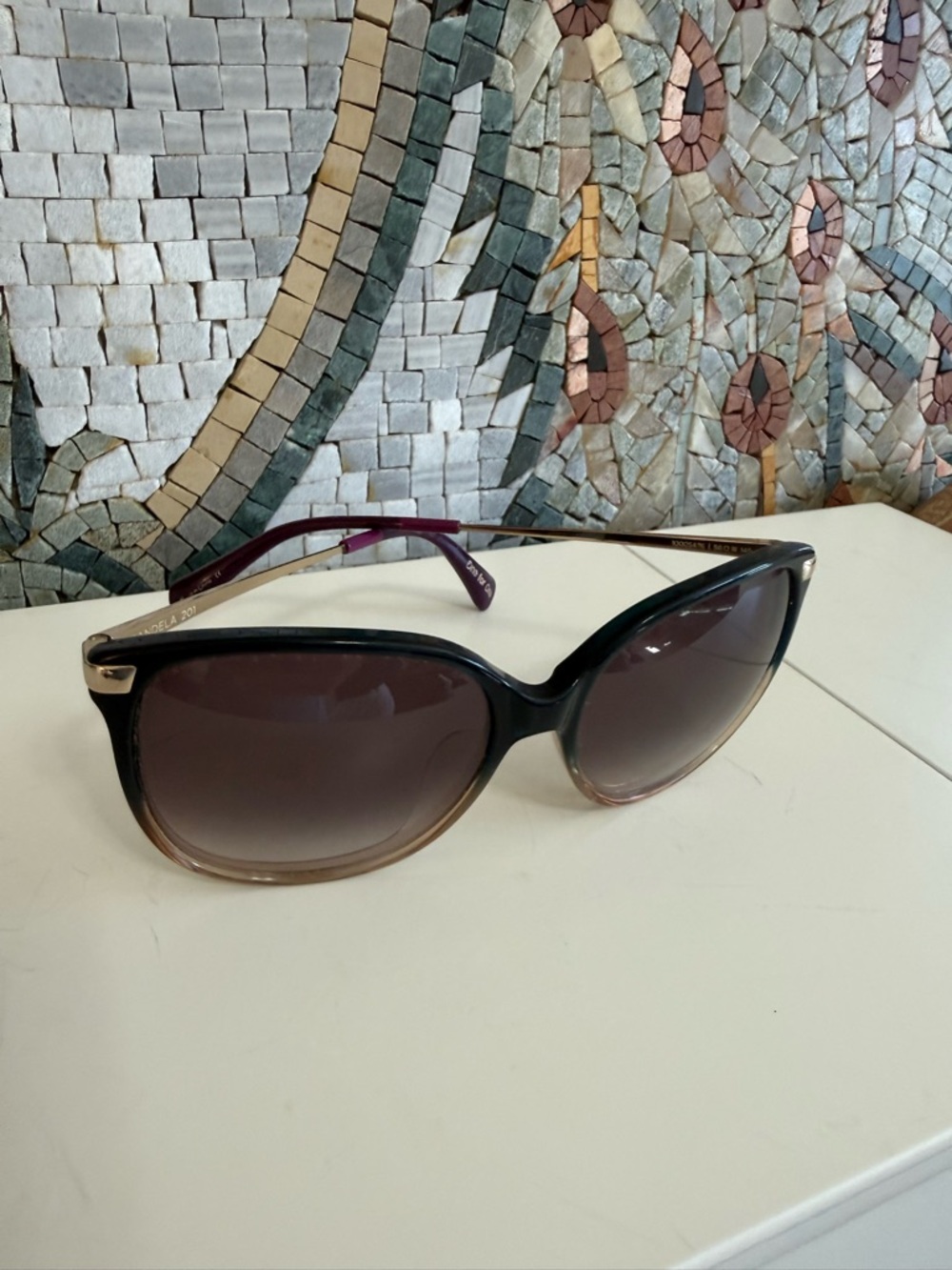 Toms Black to Brown Gradient Women's Sunglasses - Picture 5 of 5